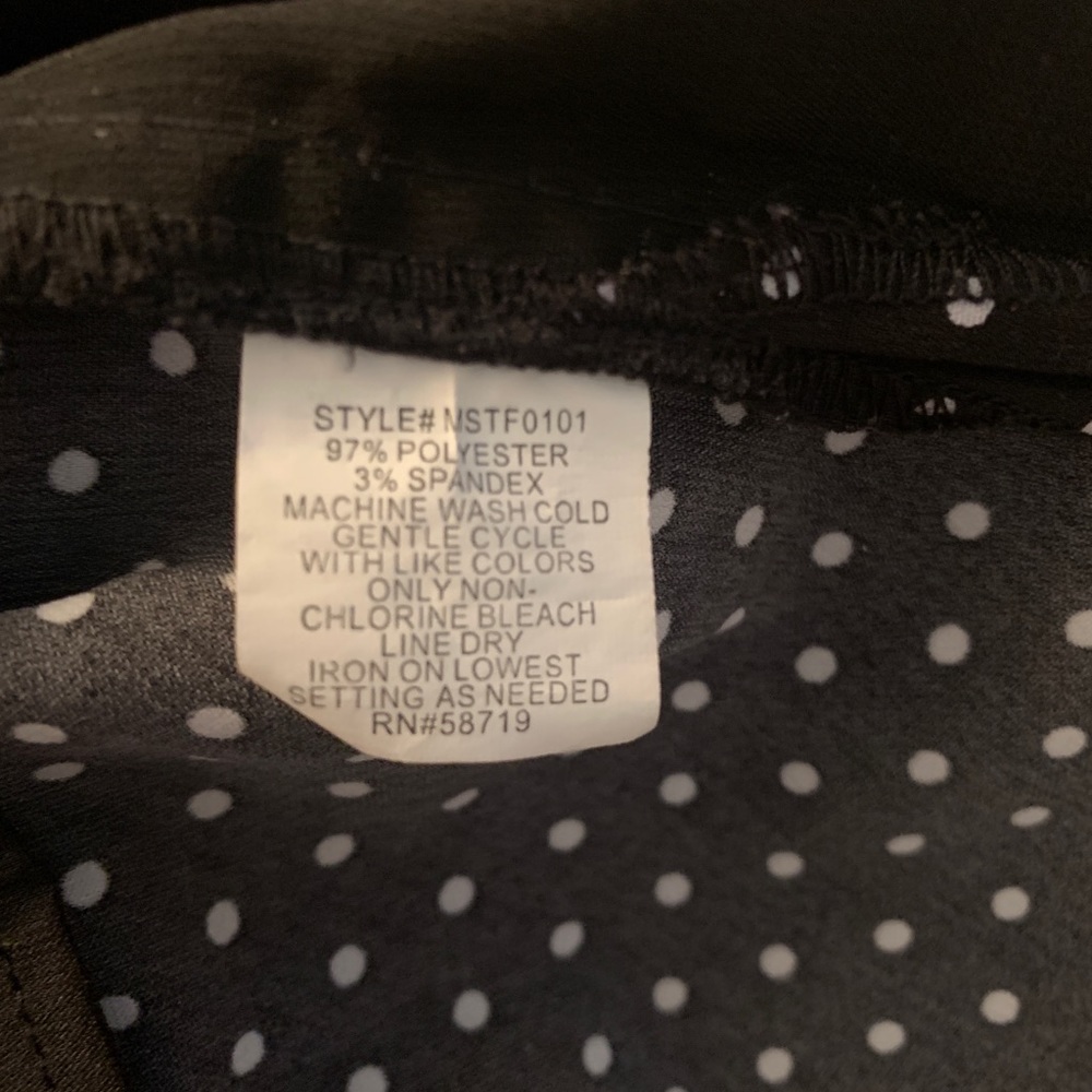 Polka Dot 1 Piece Top with Jacket - Picture 8 of 8